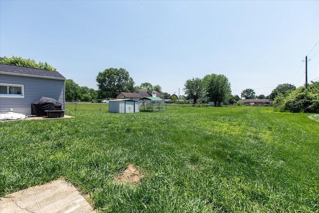1935 Sedan Ave, Obetz, OH 43207 - view of yard with a storage unit