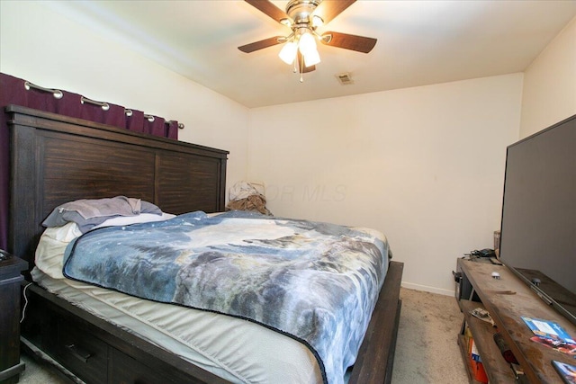 1935 Sedan Ave, Obetz, OH 43207 - bedroom featuring light carpet and ceiling fan