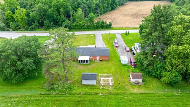 1508 W Hanley Rd, Mansfield, OH 44904 - overview of rural landscape