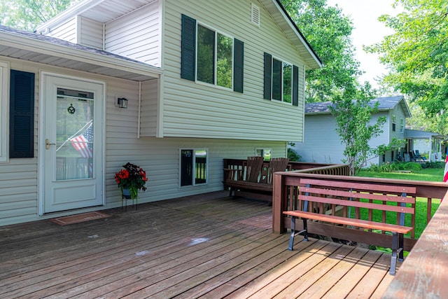 1892 County Road 170, Marengo, OH 43334 - view of wooden deck