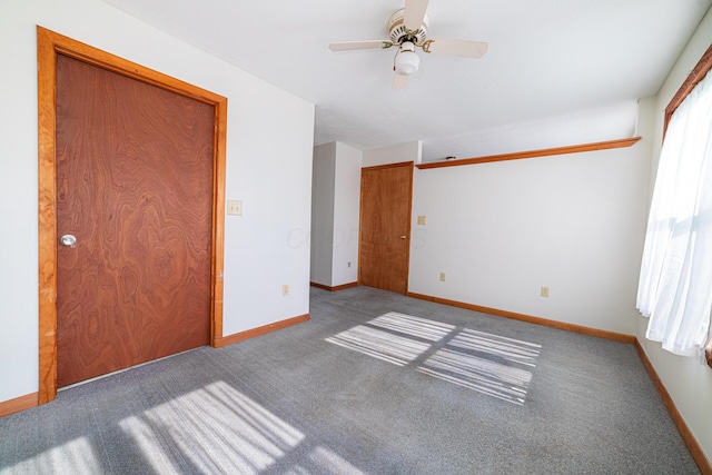 1892 County Road 170, Marengo, OH 43334 - spare room with carpet flooring and ceiling fan