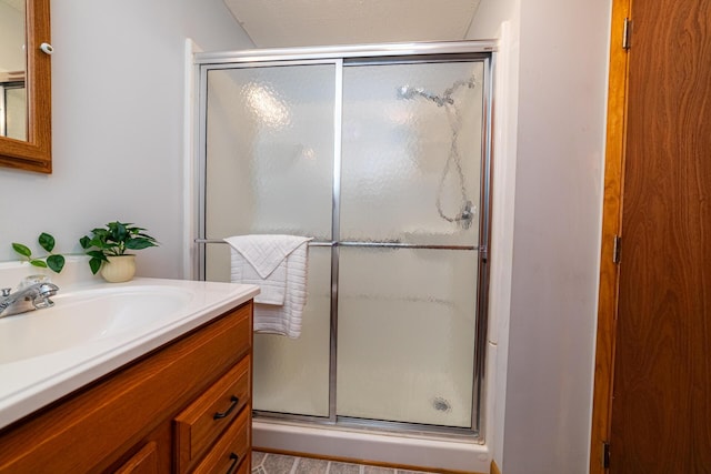 1892 County Road 170, Marengo, OH 43334 - full bathroom with vanity and a stall shower