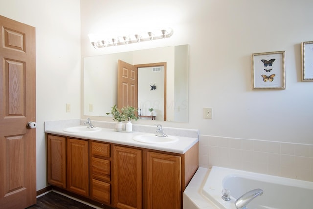 237 Harvard Loop, Delaware, OH 43015 - full bath featuring double vanity and a bath