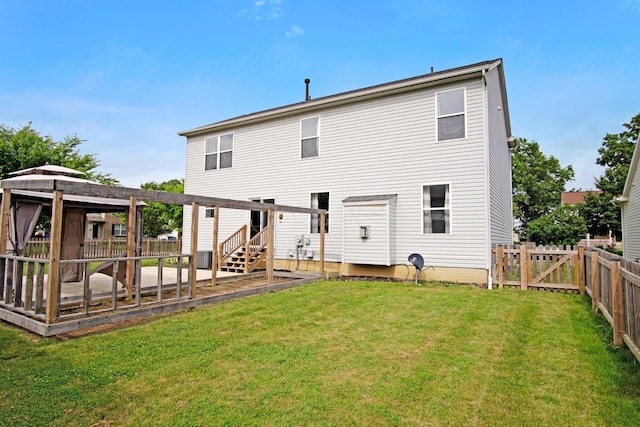 237 Harvard Loop, Delaware, OH 43015 - back of house featuring a fenced backyard