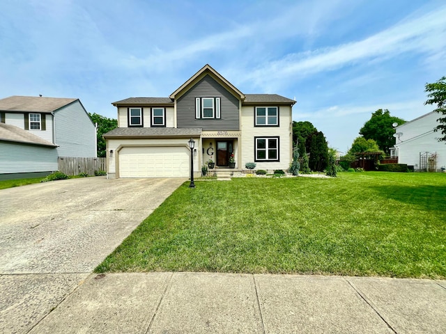 8576 Army Pl, Galloway, OH 43119 - traditional home featuring driveway and a garage