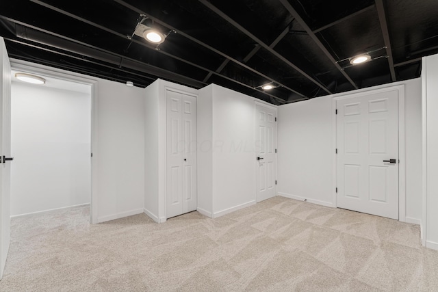 914 Worthington Woods Blvd Unit 11, Columbus, OH 43085 - finished basement with carpet flooring