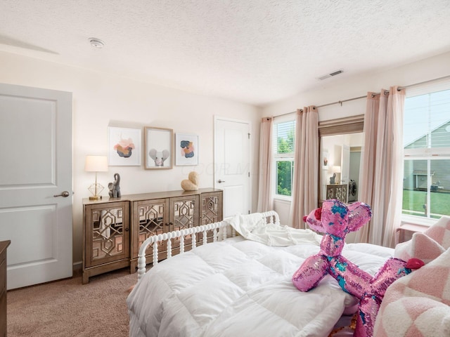 153 Shawnee Dr, Pickerington, OH 43147 - bedroom with carpet flooring and a textured ceiling