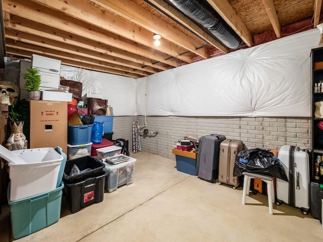 153 Shawnee Dr, Pickerington, OH 43147 - view of unfinished below grade area