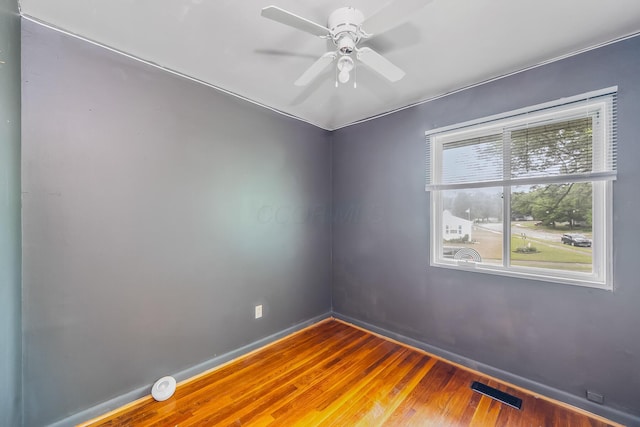 11 Richards Dr, Delaware, OH 43015 - unfurnished room featuring wood finished floors and ceiling fan