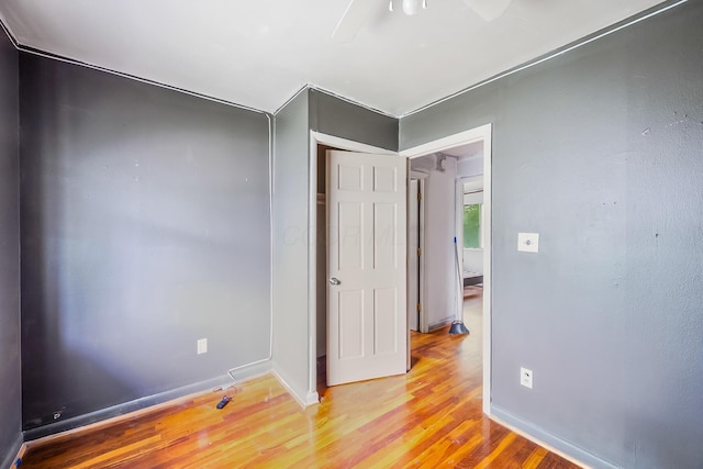 11 Richards Dr, Delaware, OH 43015 - unfurnished room with light wood-style flooring and a ceiling fan