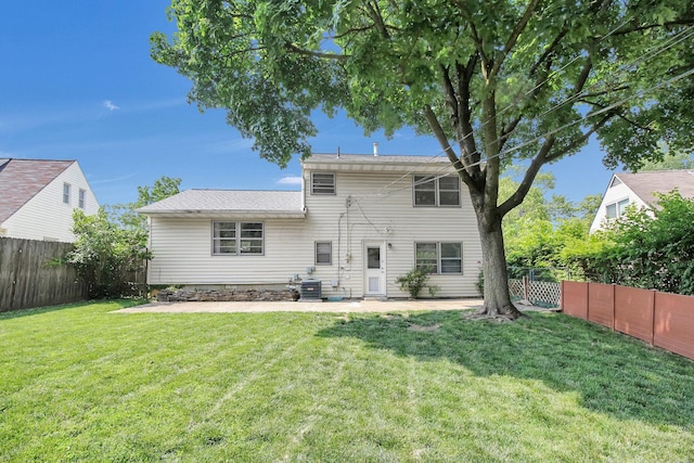 1121 Afton Rd, Columbus, OH 43221 - back of property with a fenced backyard and a patio