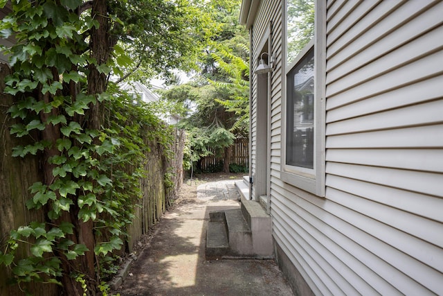 318 Berger Aly, Columbus, OH 43206 - view of home's exterior featuring a patio area