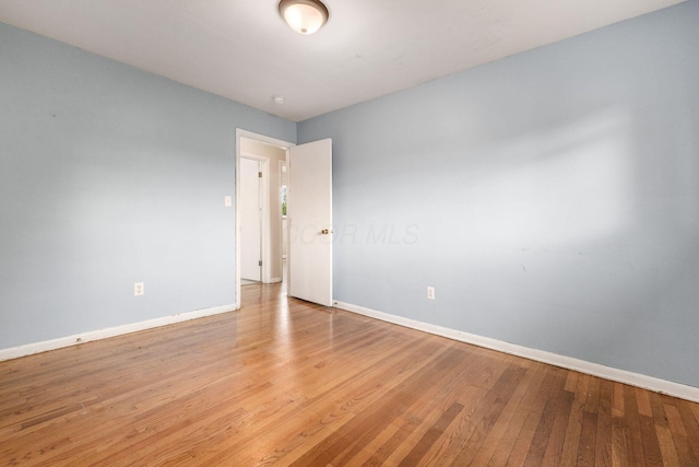 1208 Carolwood Ave, Columbus, OH 43227 - spare room with baseboards and light wood finished floors