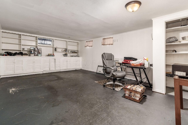 1208 Carolwood Ave, Columbus, OH 43227 - office space featuring concrete floors