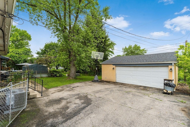 1208 Carolwood Ave, Columbus, OH 43227 - view of detached garage