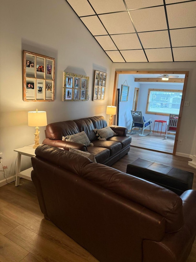 13997 Custers Point Rd NE, Thornville, OH 43076 - living room with wood finished floors