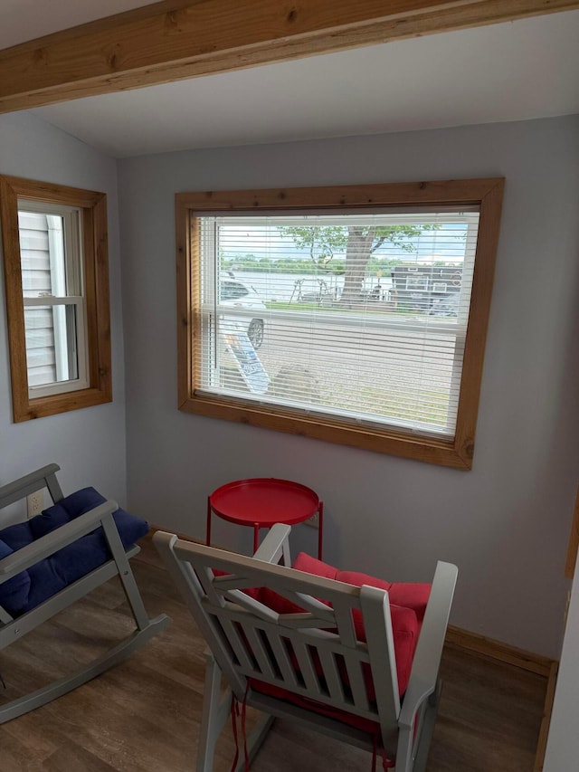 13997 Custers Point Rd NE, Thornville, OH 43076 - dining space featuring healthy amount of natural light and wood finished floors