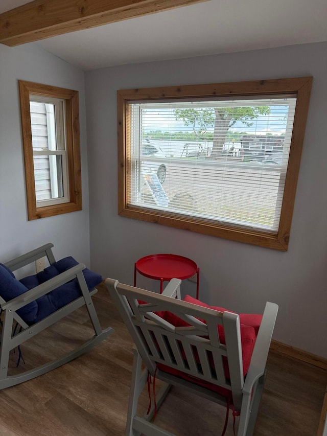 13997 Custers Point Rd NE, Thornville, OH 43076 - dining room featuring healthy amount of natural light and wood finished floors
