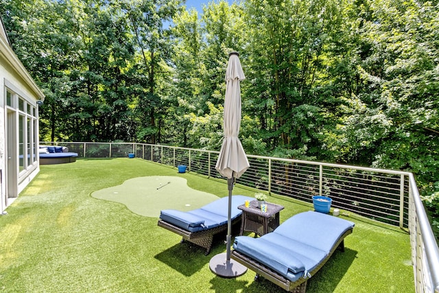 1967 Woodlands Pl, Powell, OH 43065 - view of grassy yard