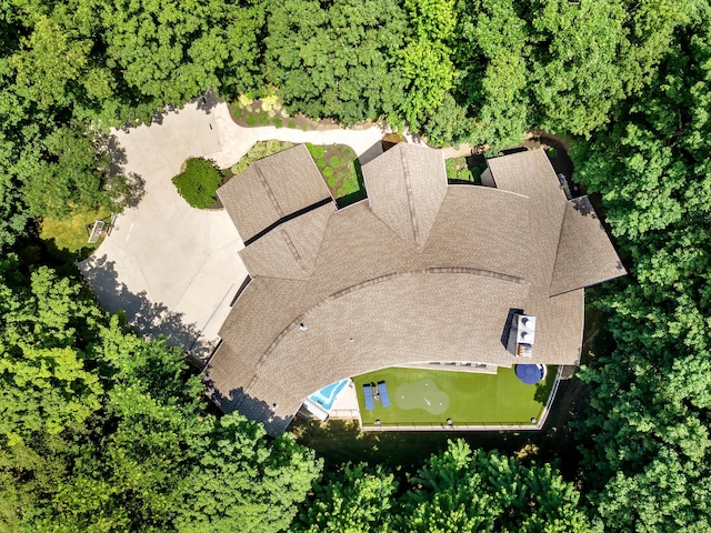 1967 Woodlands Pl, Powell, OH 43065 - bird's eye view