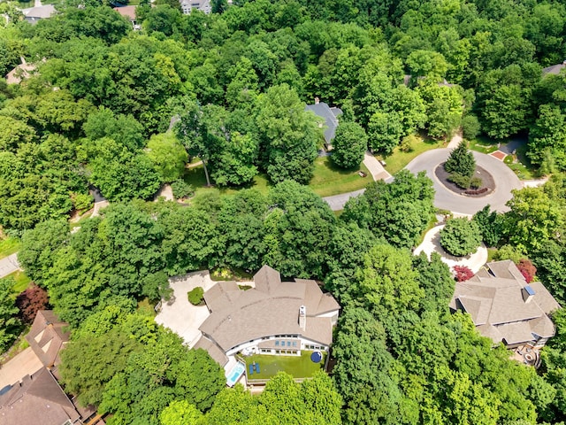 1967 Woodlands Pl, Powell, OH 43065 - bird's eye view