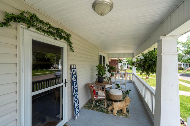 297 Central Ave, Newark, OH 43055 - view of covered porch