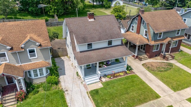 297 Central Ave, Newark, OH 43055 - aerial view of residential area