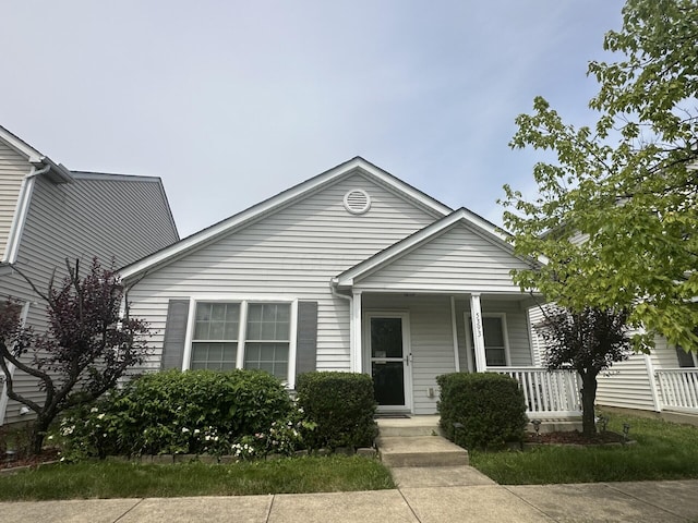 5393 Blanchard Dr, Canal Winchester, OH 43110 - view of front of house with covered porch