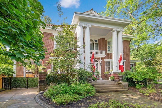 2465 E Broad St, Bexley, OH 43209 - greek revival house featuring brick siding