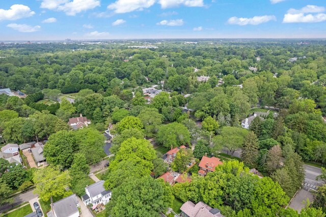 2465 E Broad St, Bexley, OH 43209 - aerial view of a heavily wooded area