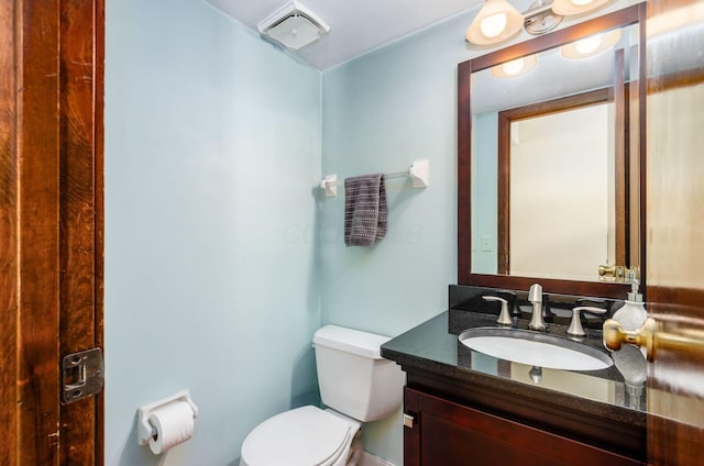 1133 Rockport Ln, Columbus, OH 43235 - half bathroom featuring toilet and vanity