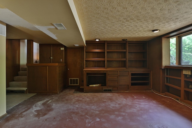 230 E S St, Worthington, OH 43085 - unfurnished living room with stairs