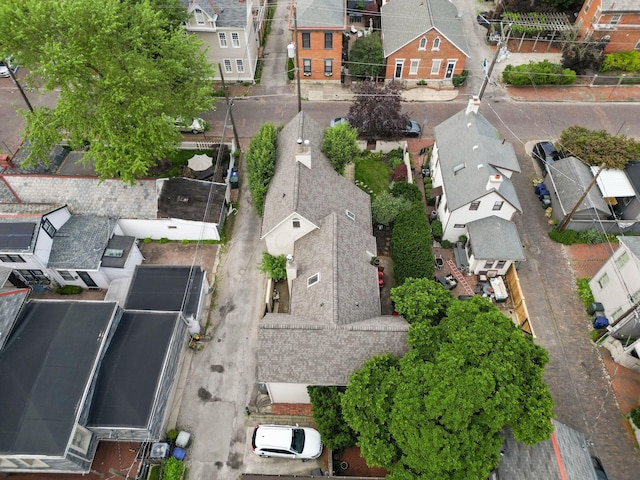 161 Jackson St, Columbus, OH 43206 - aerial perspective of suburban area