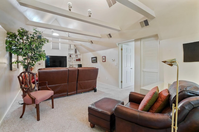 161 Jackson St, Columbus, OH 43206 - living room with carpet floors and built in features
