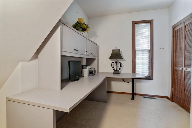 161 Jackson St, Columbus, OH 43206 - office with baseboards and light colored carpet