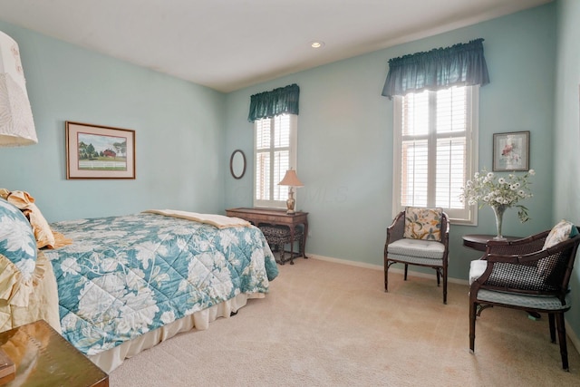 161 Jackson St, Columbus, OH 43206 - carpeted bedroom with baseboards and recessed lighting