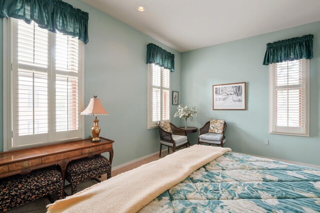 161 Jackson St, Columbus, OH 43206 - carpeted bedroom with multiple windows and recessed lighting