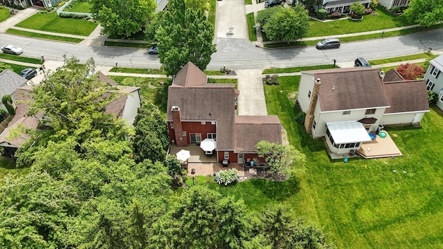 1482 Buckpoint Ln, Worthington, OH 43085 - aerial view of residential area