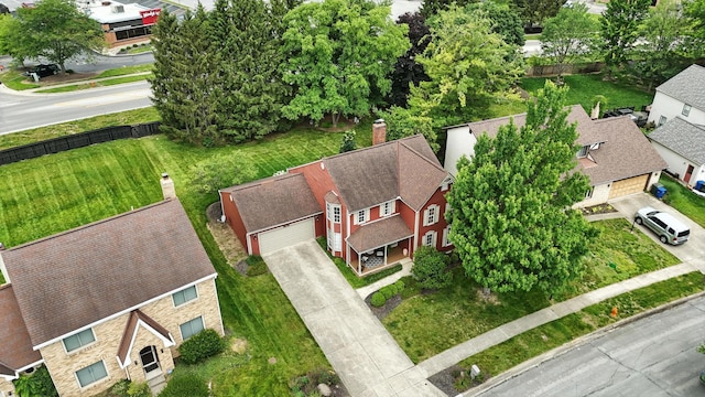 1482 Buckpoint Ln, Worthington, OH 43085 - aerial view of residential area