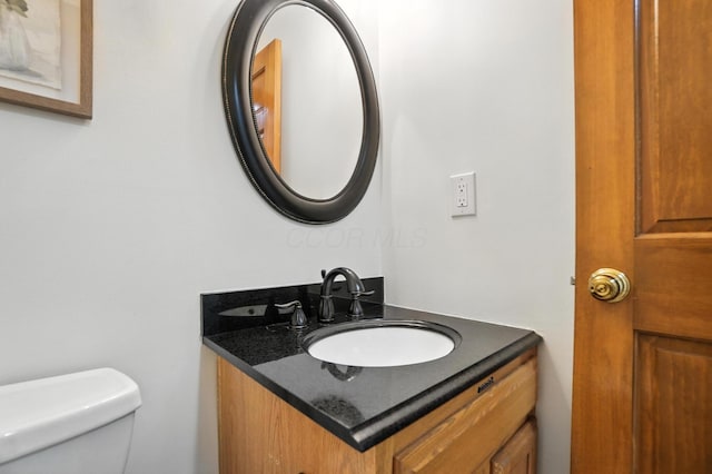 1482 Buckpoint Ln, Worthington, OH 43085 - bathroom featuring vanity and toilet