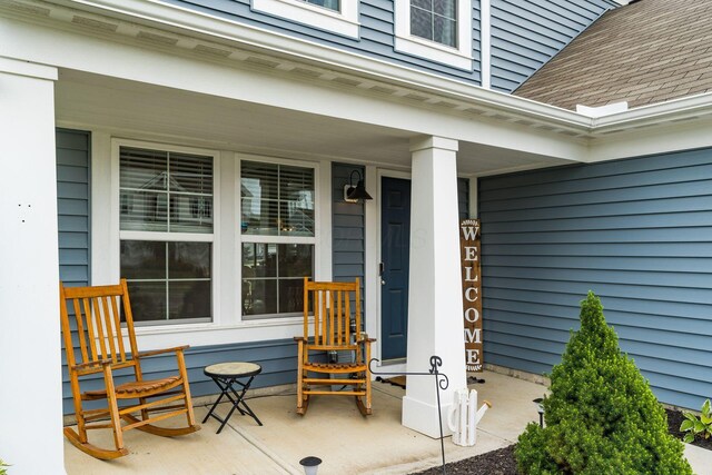 5070 River Bend Dr, South Bloomfield, OH 43103 - entrance to property featuring covered porch