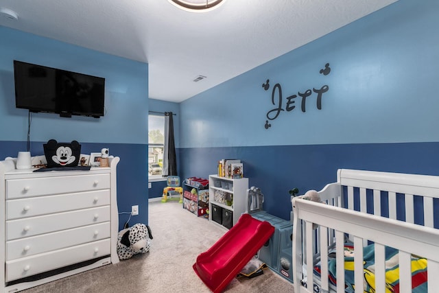 5070 River Bend Dr, South Bloomfield, OH 43103 - bedroom with carpet floors and a nursery area