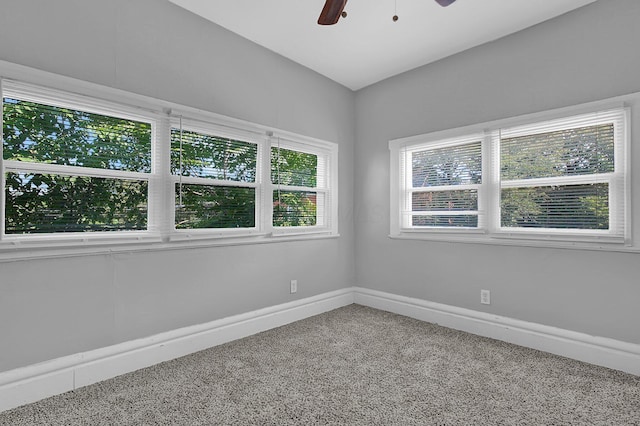126 E 6th Ave Unit 126, Columbus, OH 43201 - spare room featuring ceiling fan and carpet
