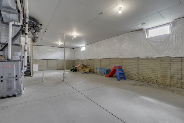 235 Old Bay Dr, Pataskala, OH 43062 - below grade area with heating unit
