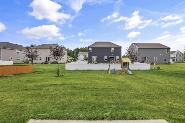 235 Old Bay Dr, Pataskala, OH 43062 - view of yard with a playground and a residential view