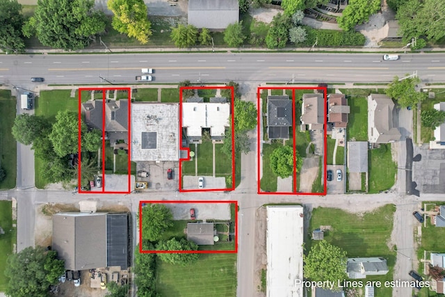 611 E 11th Ave, Columbus, OH 43211 - aerial view of residential area