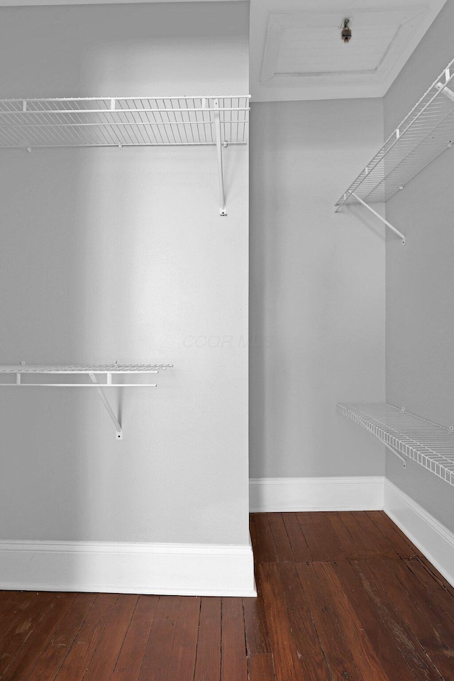 611 E 11th Ave, Columbus, OH 43211 - spacious closet featuring wood-type flooring