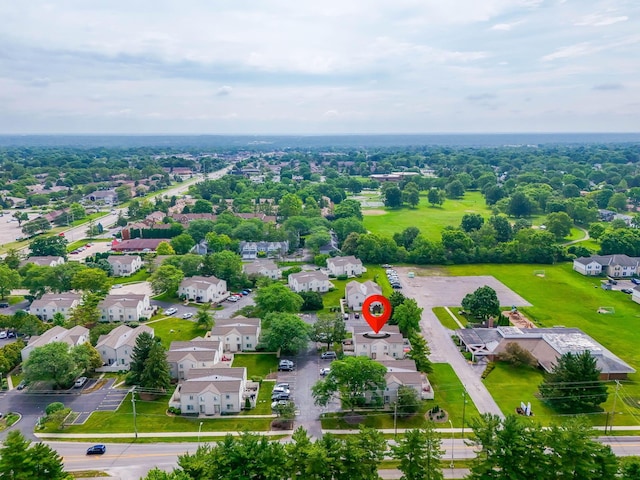 5198 Dierker Rd Unit D, Columbus, OH 43220 - aerial perspective of suburban area