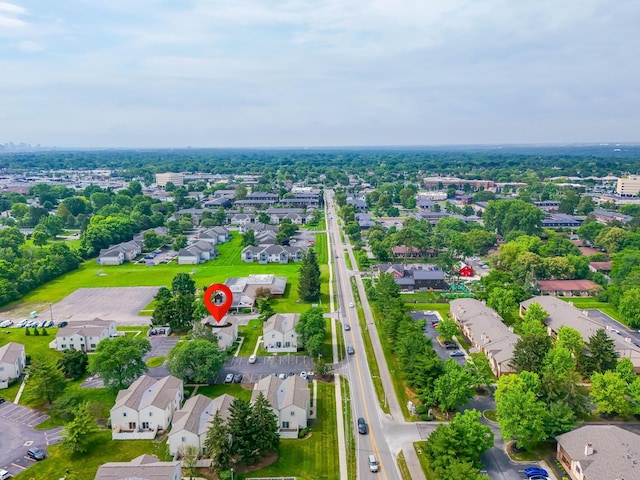 5198 Dierker Rd Unit D, Columbus, OH 43220 - aerial perspective of suburban area