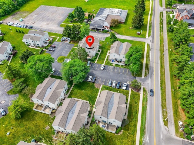 5198 Dierker Rd Unit D, Columbus, OH 43220 - aerial perspective of suburban area